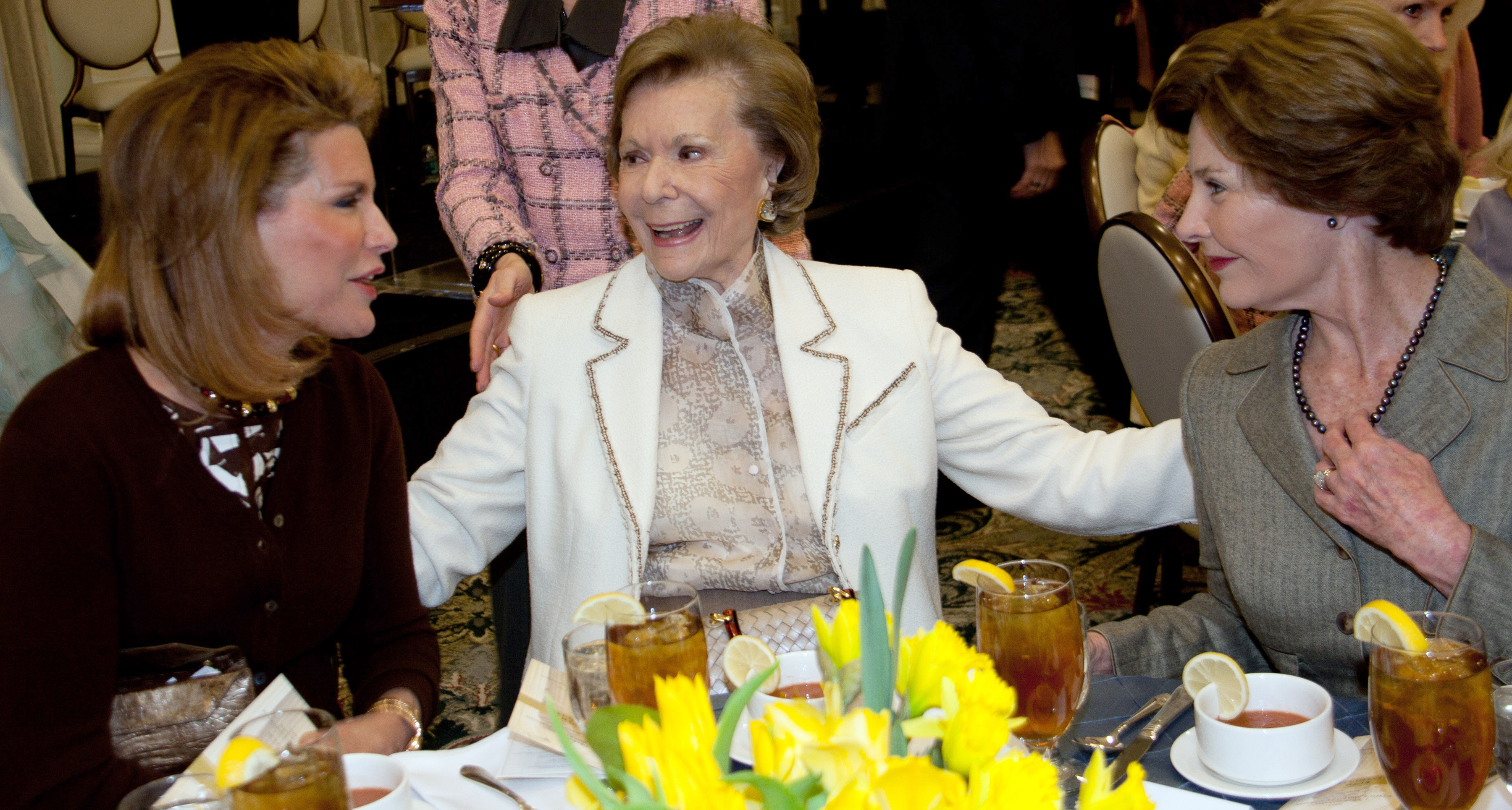 Ruth Altshuler with Nancy Brinker and Laura Bush