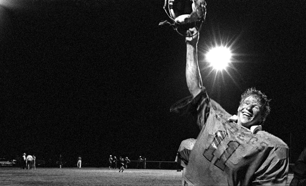 Six-Man Football Exhibit at the Meadows Museum