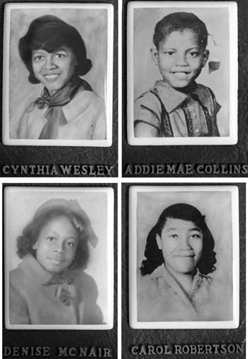 Victims of the 1963 Birmingham church bombing