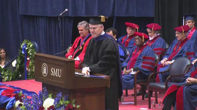 U.S. Sen. John Cornyn at the SMU Commencement on 14 May 2011