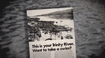 Screencap from KERA's 'Living With the Trinity'