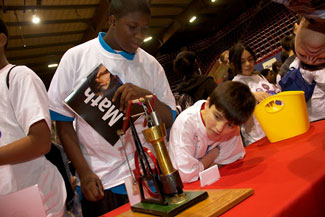 Students attending Visioneering 2010, presented by SMU's Lyle School of Engineering