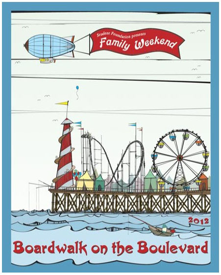 SMU Family Weekend poster