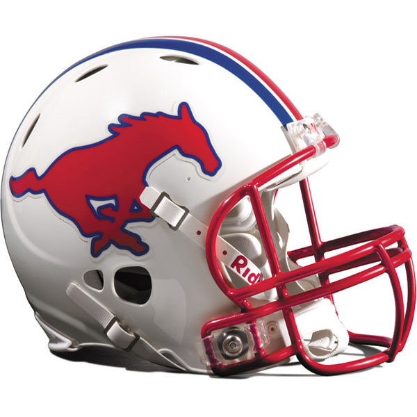 SMU Mustangs Football Helmet