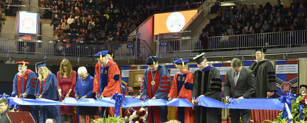 Rededication of Moody Coliseum on 21 December 2013
