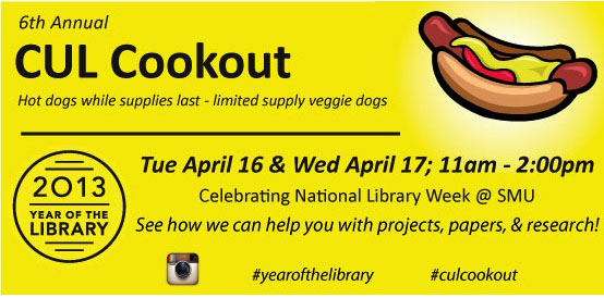 SMU Central University Libraries Cookout