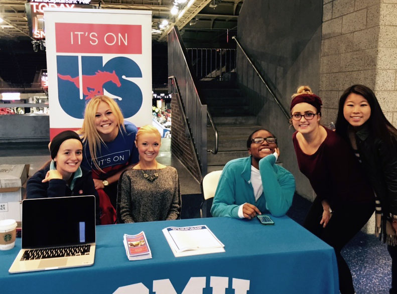 It's On Us campaign at SMU