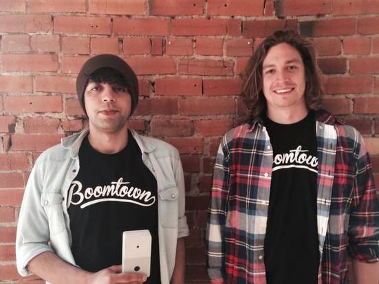 Nezare Chafni (left) and Shaun Moore