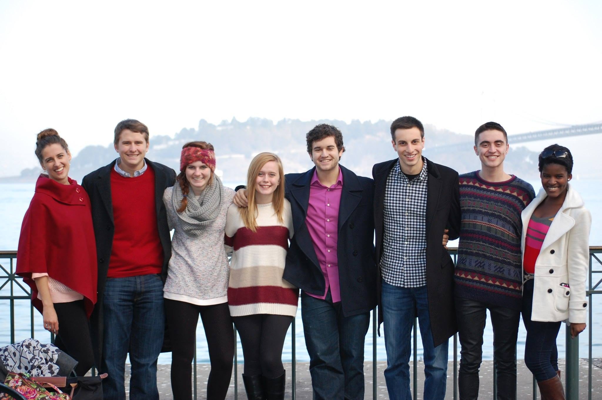 Mock Trial Winners - From left to right - Marcella Lupski, Alex Pratt, Haley High, Kaitlin Wetz, Raisch Tomlanovich, Alex Chern, Colton Donica, Kelsey Williams