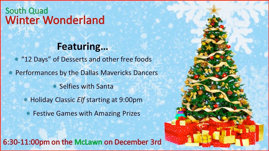 South Quad Winter Wonderland