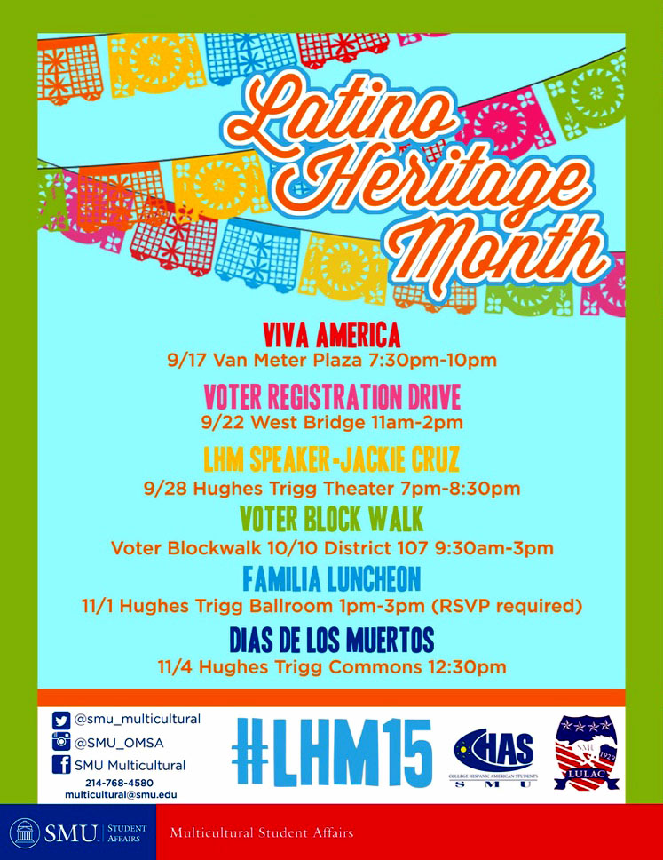 Latino Heritage Month at SMU
