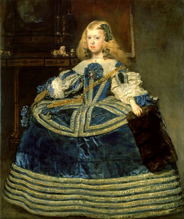 Infanta Margarita Teresa in a Blue Dress 