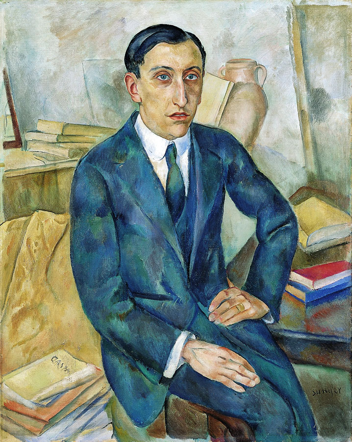 Joaquim Sunyer (Spanish, 1874-1956), Portrait of Josep M. Albiñana, 1918-19. Oil on canvas. 