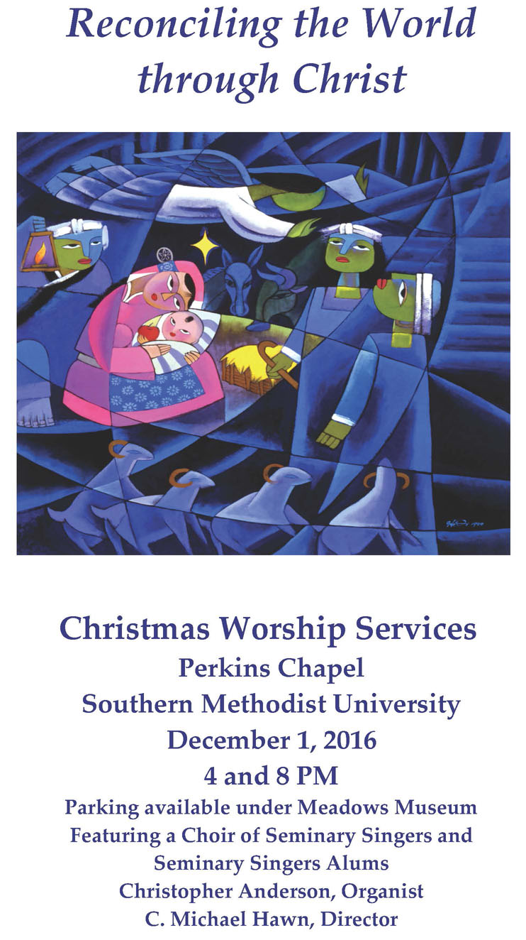 Christmas services flier