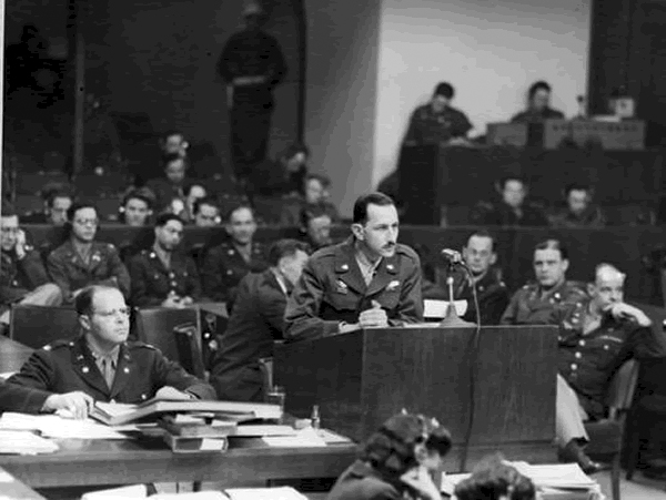 Walter Brudno at Nuremberg