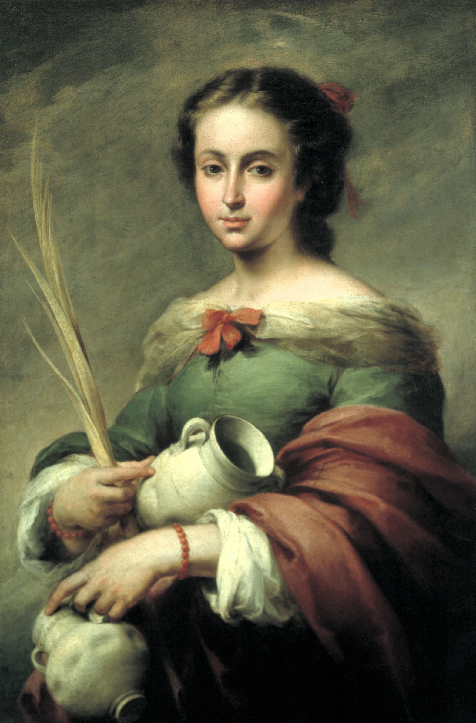 Saint Rufina by Spanish master Bartolomé Esteban Murillo