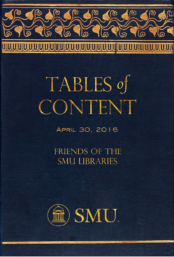 Tables of Content invitation