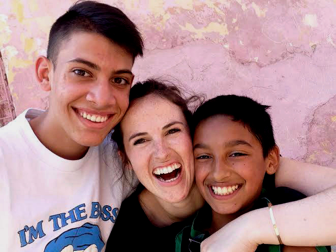 Samanta Matthews in Romania in 2015