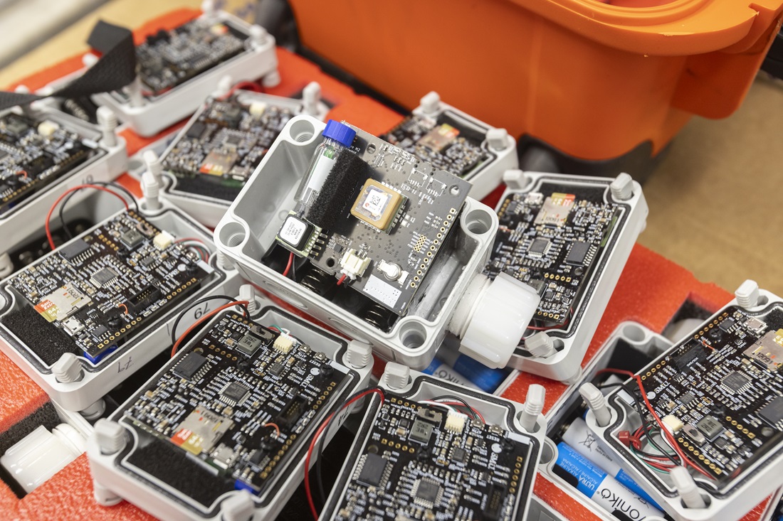 Arrowsmith microbarometers research - 2