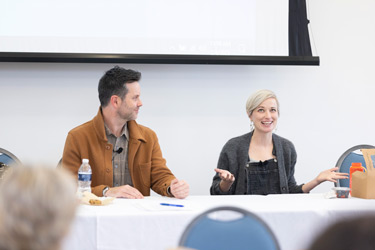 Jonathan Merritt and Erin Lane