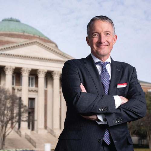SMU President Jay Hartzell on the Hilltop