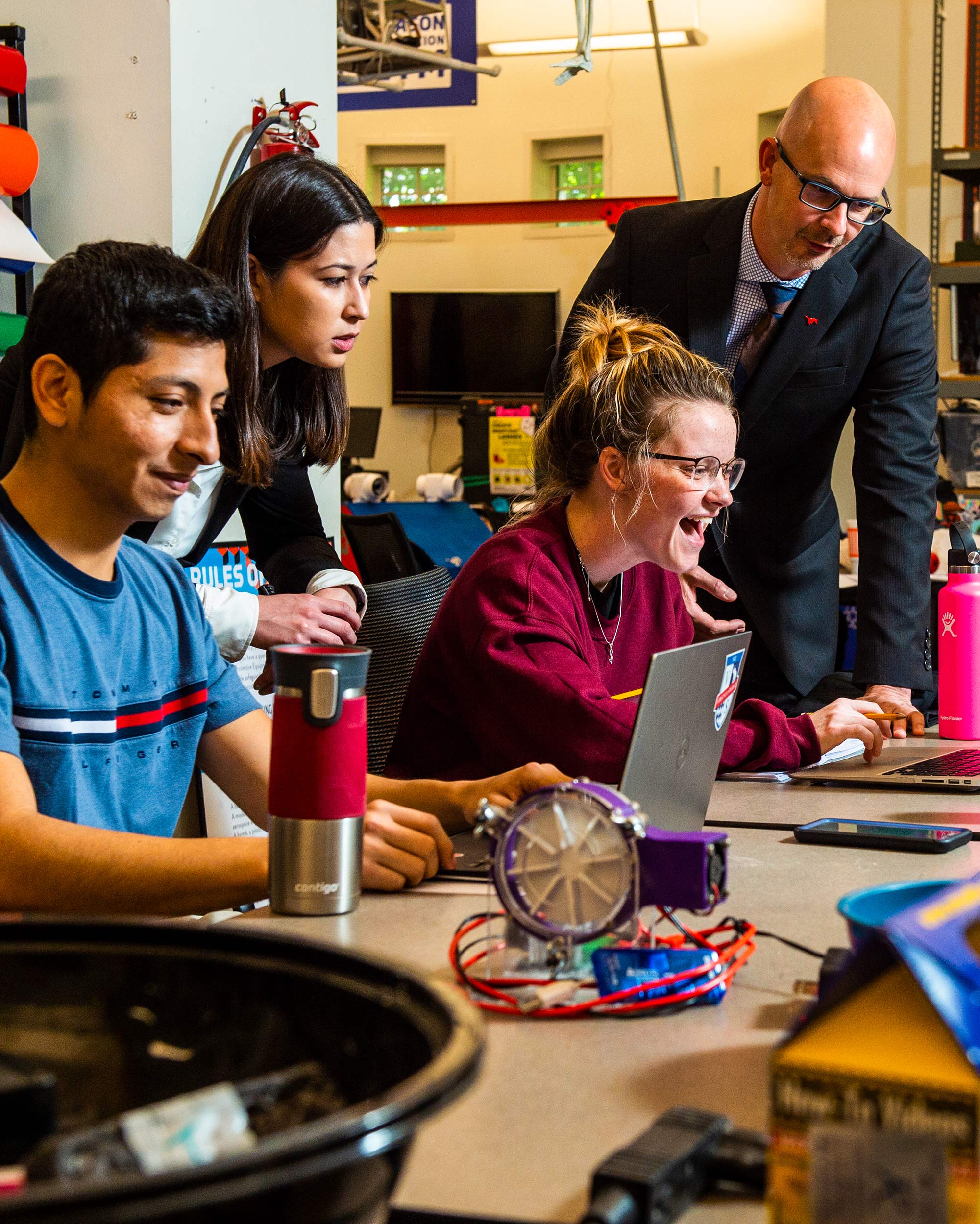 students in classroom
