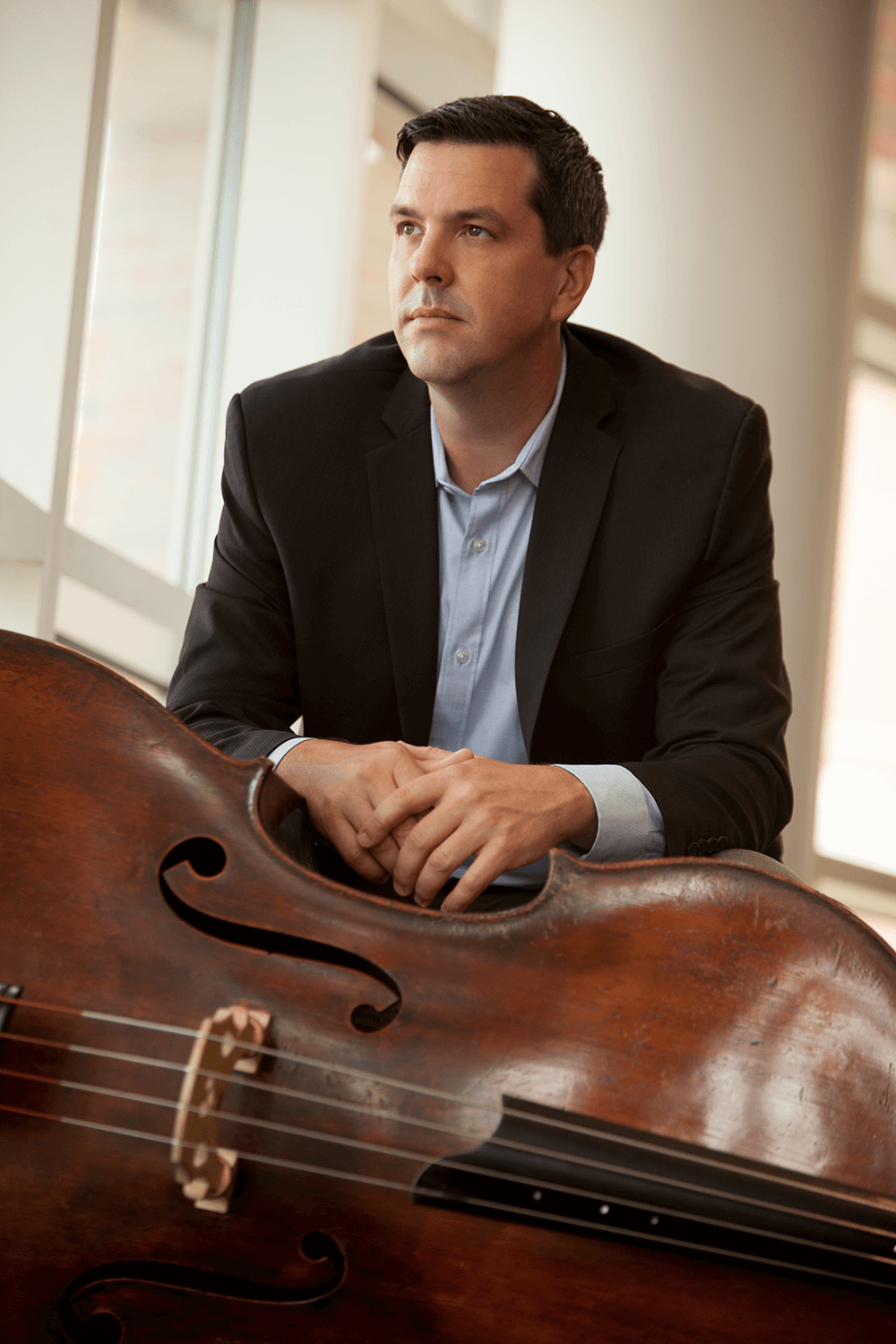 Brian Perry with Double Bass