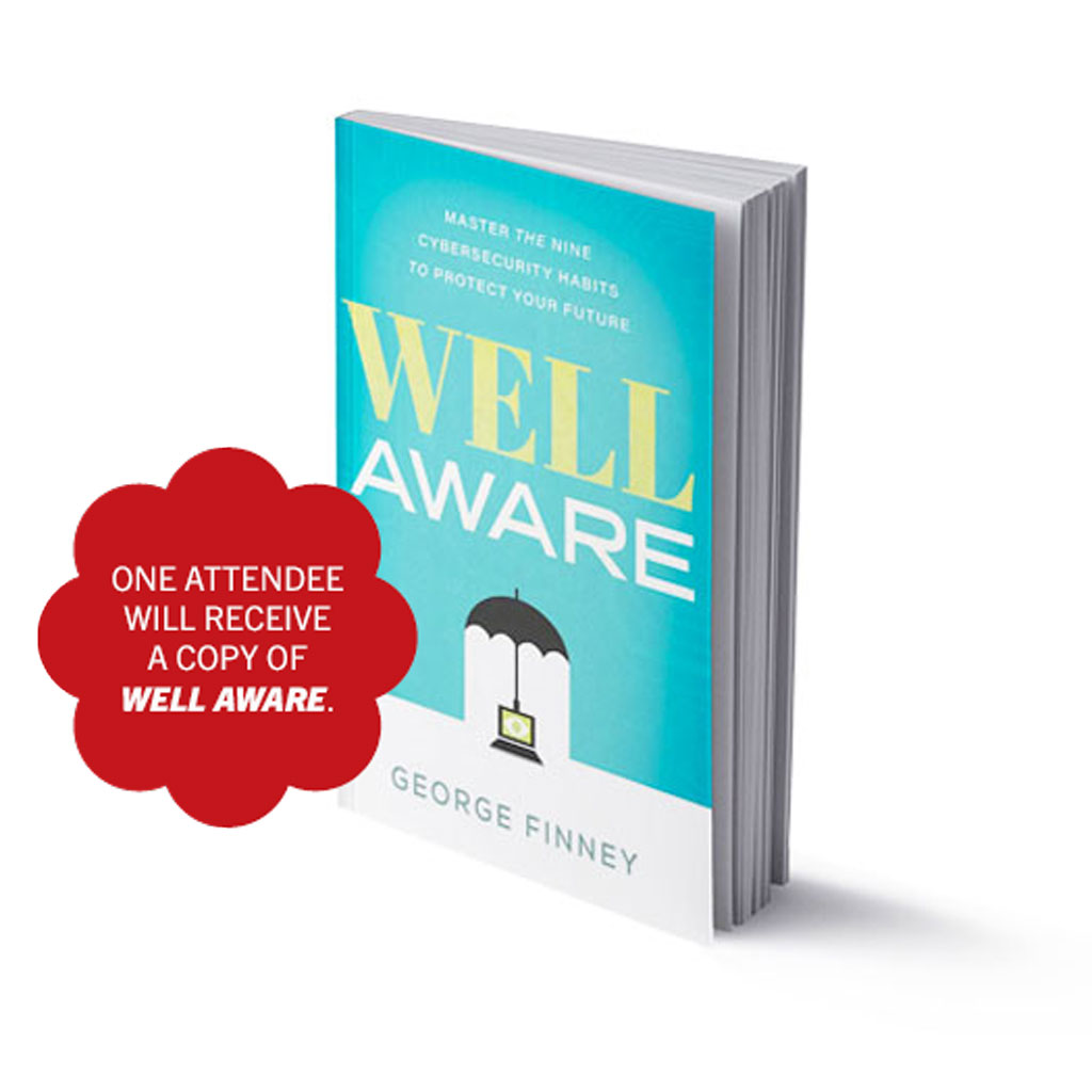 One attendee will receive a copy of 'Well Aware.'